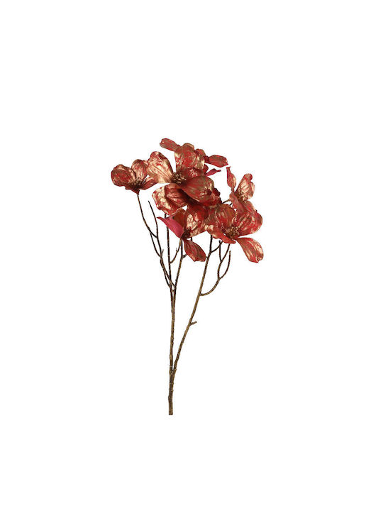 Τεχνητό Λουλούδι Κόκκινο 75cm Beauty Home