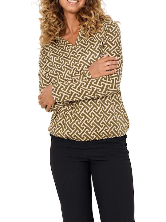 Women's Blouse Olive