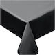 Party-Tischdecken Parallelogramm Schwarz 274x137cm