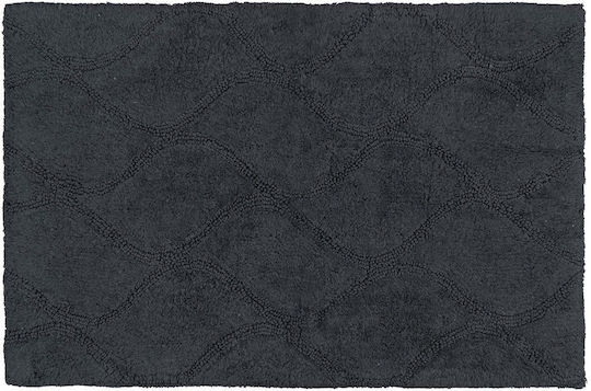 Madi Бански килим Правоъгълена Hydromat Сив 50x80бр