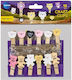 Wooden Bear Clothespins Centrum 12 Pieces 80334