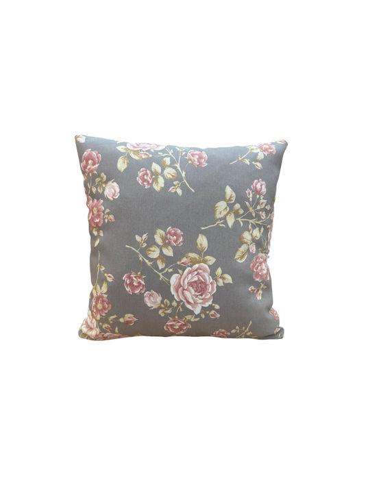 Linea Home Διακοσμητική Μαξιλαροθήκη Grace Γκρι...