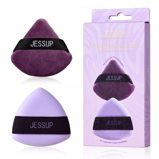 Jessup Beauty Set with Makeup Sponges for Foundation 2pcs