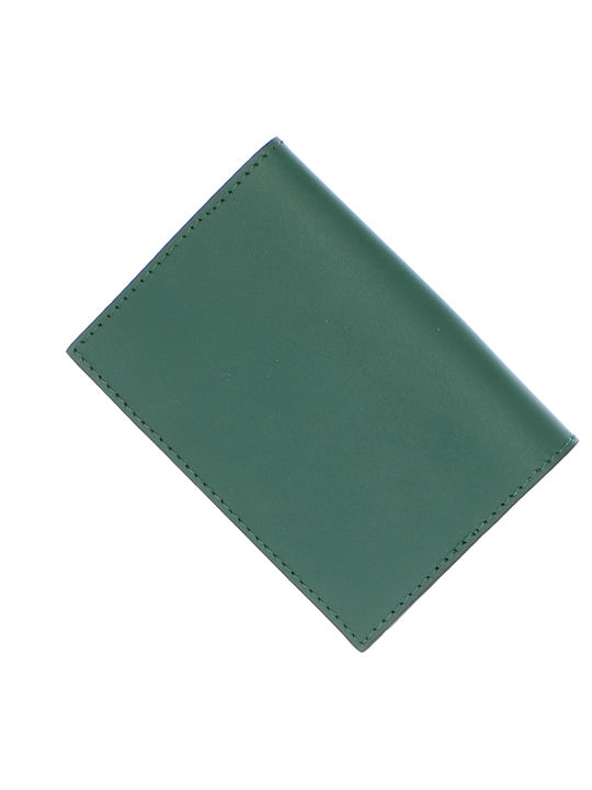 Husă Pentru Pașaport Din Piele Naturală Buticcochet 10x13x0.5 Cm Verde Pr877