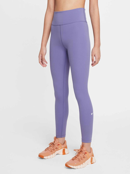 Nike Kinder Leggings Sport Lang Dri-Fit Purple