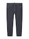 Men's Jeans Pants With Loose Tapered Fit Black
