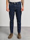 Männer Jeanshosen Hose mit Lose Baggy Anwendung Dunkelblau