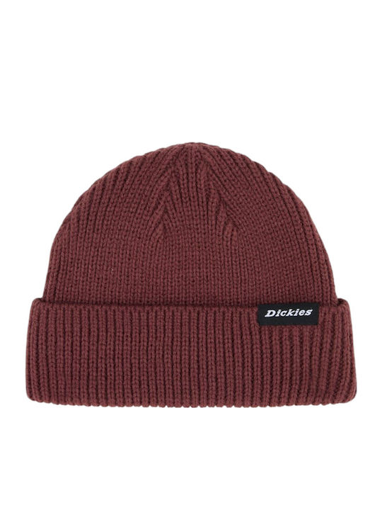 Woodworth Beanie Ανδρικός Σκούφος Πλεκτός σε Μπορντό χρώμα