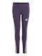 Kinder Leggings Sport Lang Lila Essentials