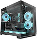 PCCOOLER C3 T500 Геймърско бюро Midi Tower Комп...