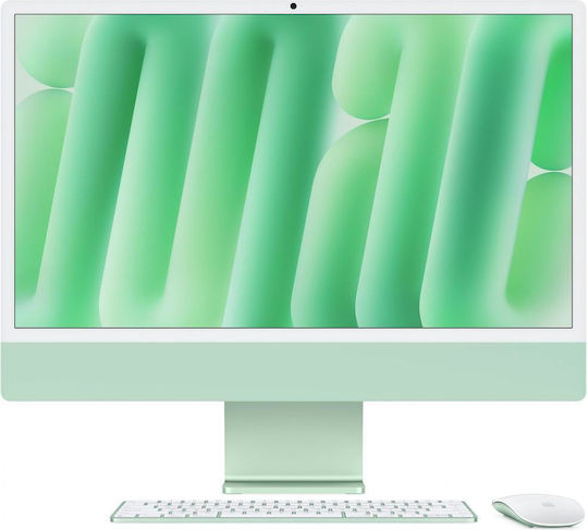 Apple IMac 24" 2024 (M4-8-Core/16GB/256GB SSD/8-Core GPU/macOS) Green International English