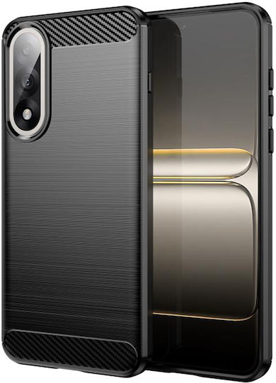 Techsuit Carbon Bumper Σιλικόνης / Πλαστικό Μαύρο (OnePlus Nord 5)