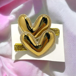 Grandes Suenos Κλίπ Μαλλιών Gold Hearts