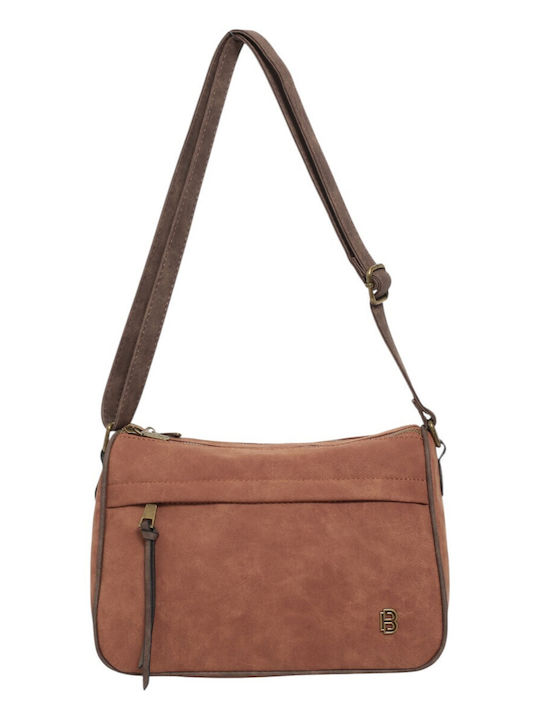 Crossbody Men's Shoulder Bag Brown