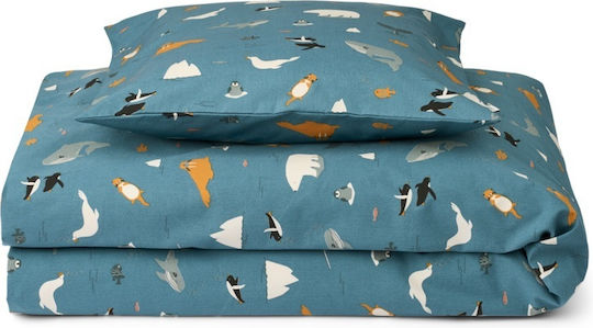 Liewood Set Cearceafuri pentru Bebeluşi cu Faţă de Pernă Carmen Arctic Sea Ocean View 70x100 cm Liewood Set Cearceafuri pentru Bebeluşi cu Faţă de Pernă Carmen Arctic Sea Ocean View 70x100 cm