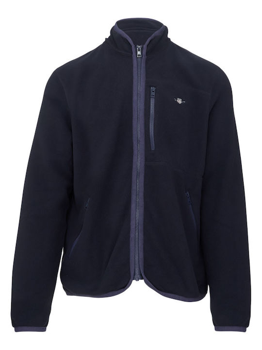 Ανδρική Ζακέτα Fleece Σκούρο Μπλε