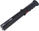 Electroshock Baton Siren Loud Sound Flashlight Rechargeable Equipped Safety Button Black