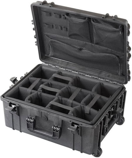 Plastica Panaro Hard Case Max540h245camorgtr Cu Roți Pentru Echipamente Studio