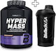 Biotech Usa Hyper Mass 4000g Erdbeere & Biotech Usa Wave Shaker 600ml Schwarz-Rauch Custom Bundle