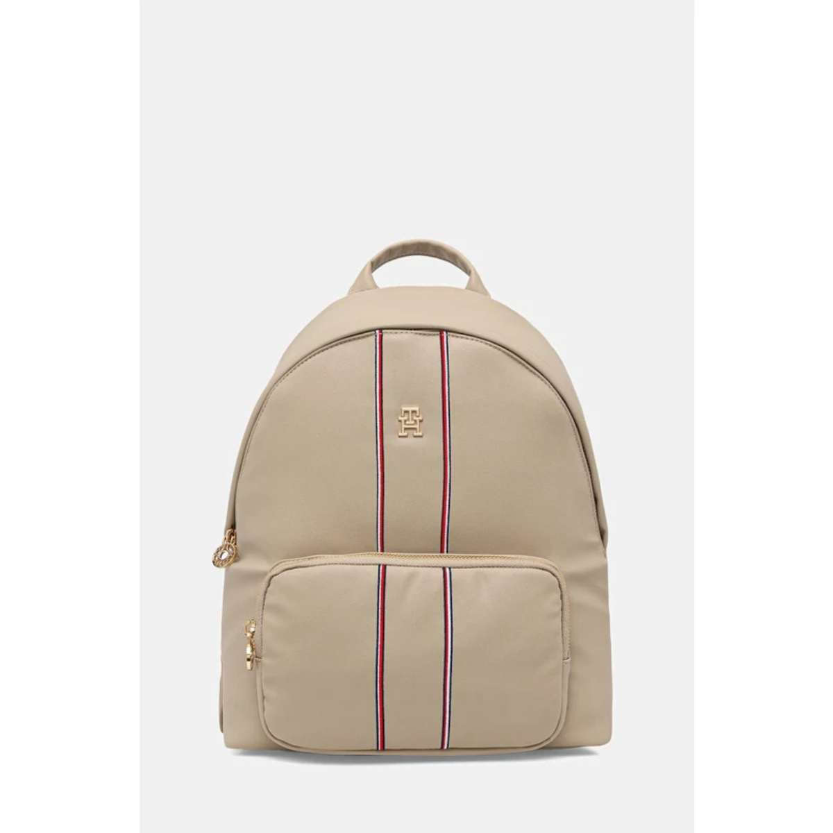 Tommy Hilfiger Beige Backpack with Card Holder TOMMY HILFIGER backpack TH Logotape Backpack Beige | Buy  main image 2