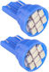 Raistar Λάμπες Αυτοκινήτου & Μοτοσυκλέτας T10 LED Κίτρινο 12V 0.3W 2τμχ