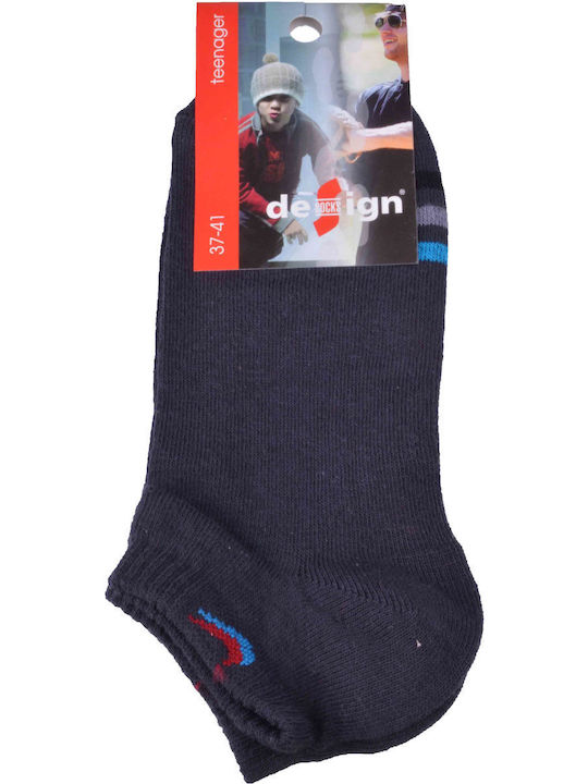 Design Socks Παιδικά Σοσόνια Ανθρακί