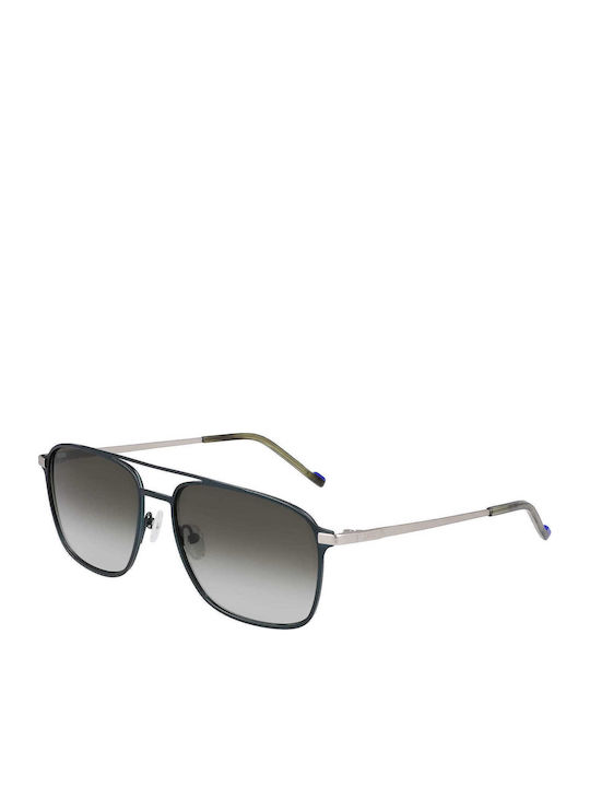 Zeiss Men's Sunglasses with Gray Metal Frame and Gray Lens ZS22116S/10
