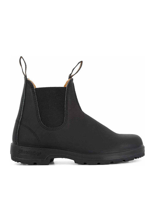 Piele Negru Ghete Chelsea