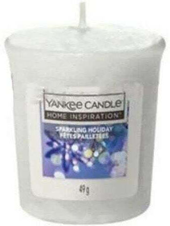 Yankee Candle Lumânare Decorativă Home Inspiration Sparkling Holiday Borcan 49gr