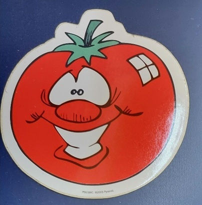Autocolant Vinil Tomato 7,5cm X 7,5cm Autocolant Vinil Tomato 7,5cm X 7,5cm