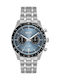 Boss Tourmaster Ανδρικό Ρολόι 41mm Μπαταρίας με Ασημί Μεταλλικό Μπρασελέ
