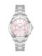 Boss Alley Women's Watch 36mm Chronograph Battery with Silver Stainless Steel Bracelet