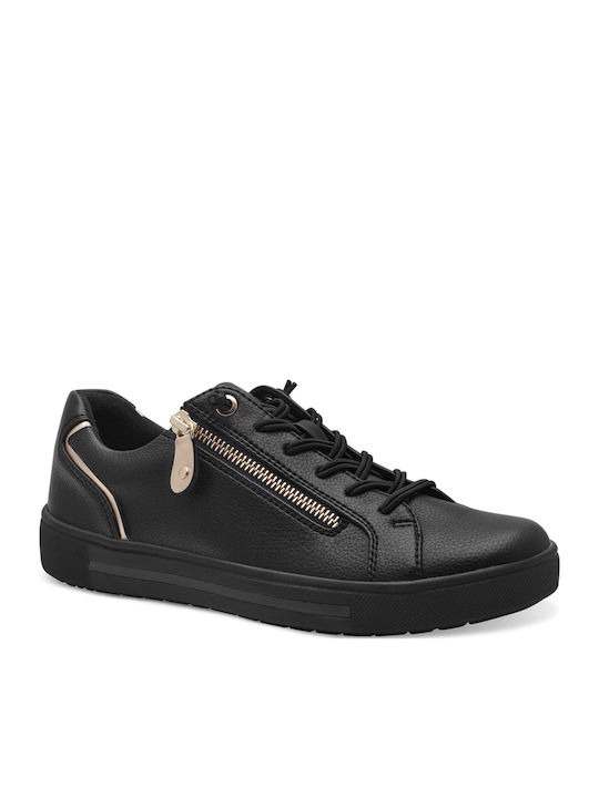Anatomical Sneakers Black / Gold