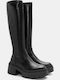 Damenstiefel mit hohem Absatz Schwarz
