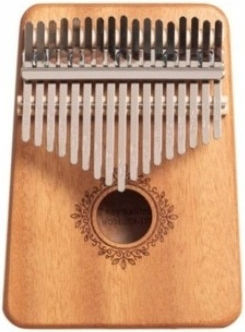 Foxmag24 Instrument Muzical Din Lemn Kalimba 17 Note Accesorii Culoare Lemn Natural