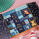 Adventskalender Selbstgemachtes Papier-Box