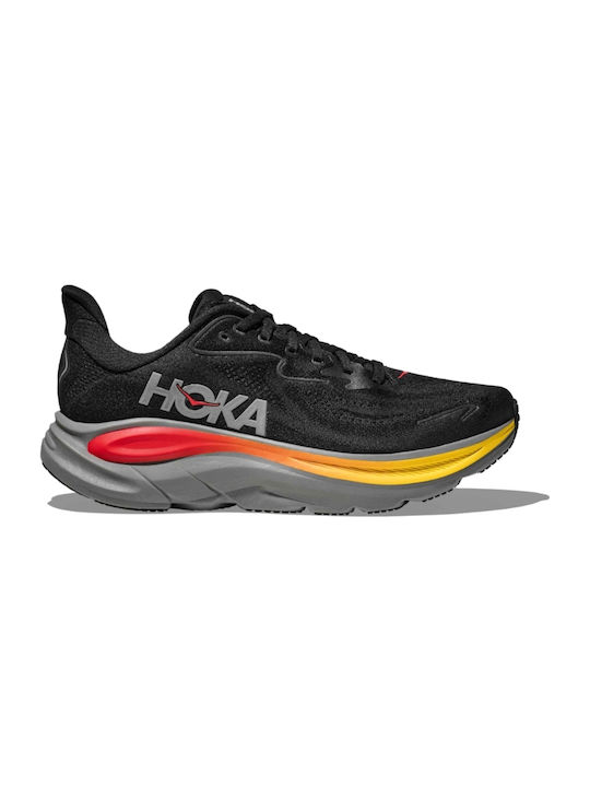 HOKA Clifton 10 Men's Running Sport Shoes Black