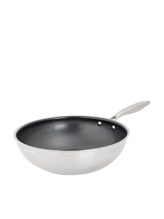 Cosy & Trendy HexaPro Hybrid Wok made of Aluminum with Non-Stick Coating 28cm