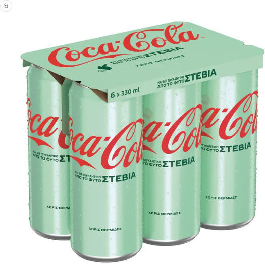 Coca-Cola Coca-Cola Στέβια Κουτί (6x330 ml)
