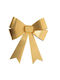 Hanging Ornament Bow Metallic Gold 32x37cm