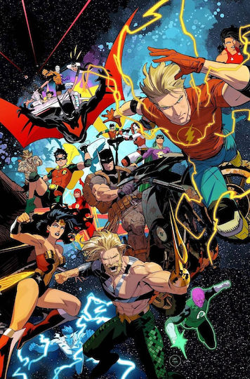 Justice League Unlimited 8 Cvr A Dan Mora Connecting Justice League Unlimited 8 Cvr A Dan Mora Connecting