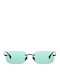 Red Raven Ragnar Unisex Sunglasses with Black Frame and Turquoise Lens rd-000071-SUNRISE-54716088516942