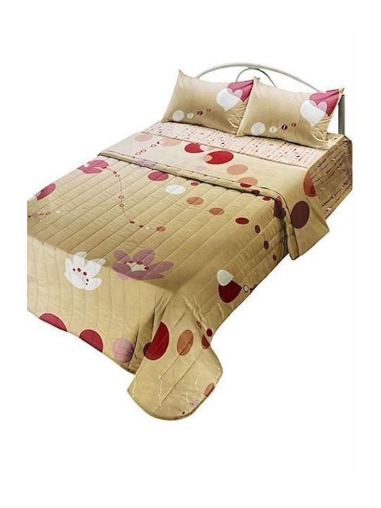Duvet Cover Queen 230x260 Elle Peach