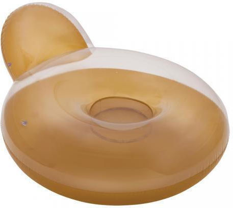 Intex Φουσκωτή Πολυθρόνα Πορτοκαλί 137x122cm