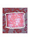 Oxygen Negative Flowes Red Ceiling Light with E27 Socket 35x20cm