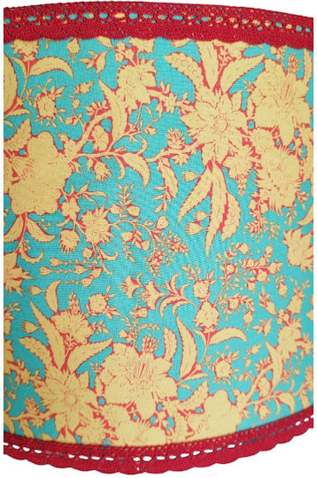 Oxygen Flowers Lustră Portocaliu cu Dulie E27 35x20cm.