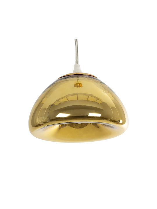 GloboStar Cristin Pendant Light Gold Bell with ...