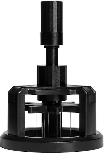 Rotating Magnetic Wdt Tool 53 Millimeters Espresso Adjustable Height Coffee Needle Distributor Coffee Residue Frothing Tool