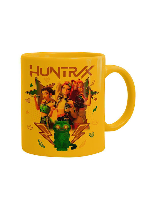 Koupakoupa Huntrix K-pop Series Mug Ceramic Yel...