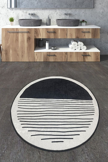 UnicUtil Antiderapant Covoraș de Baie Rotund 510CHL1175 Multicolor Φ100cm